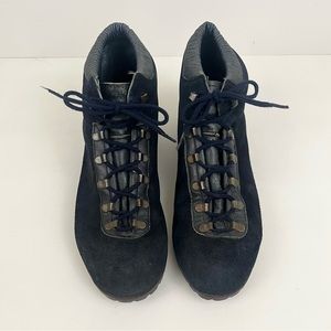 Vintage Dunham Tyroleans Vibram Hiking Boots Made in Italy Women’s Size 8.5